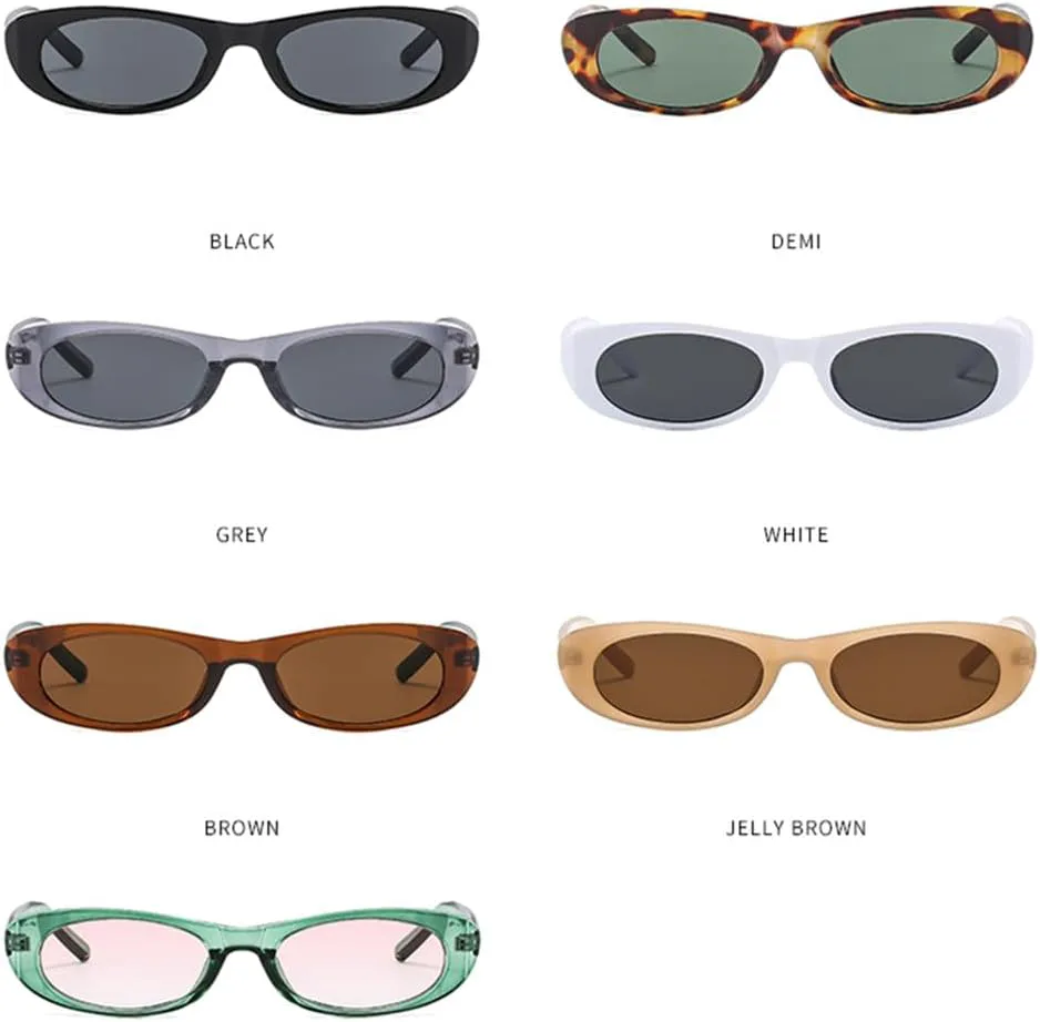 

Круглые солнцезащитные очки «Кошачий глаз» с защитой от УФ-излучения UV400 для женщин и мужчин, для занятий спортом на открытом воздухе и путешествий UYPTK, White