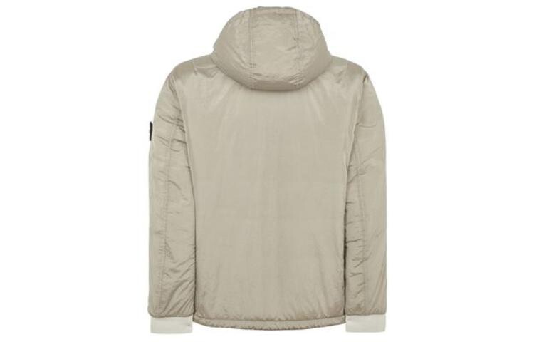 Стеганая куртка мужская лаймово-серая Stone Island, серый — фото 2