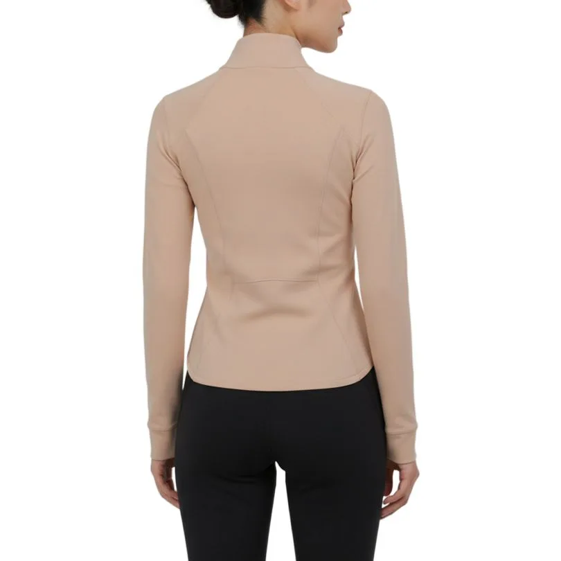 Adidas Куртка Women's Ecru Stand Collar Moderate Others — фото 3
