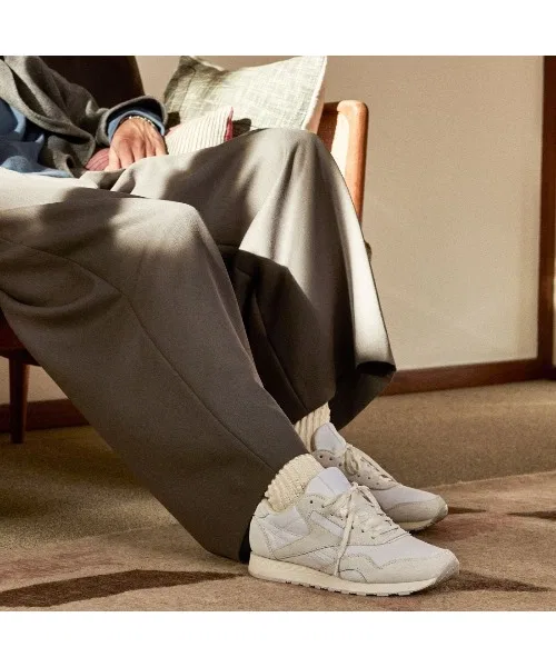 Мужские кроссовки Reebok Classic Nylon белые — фото 2