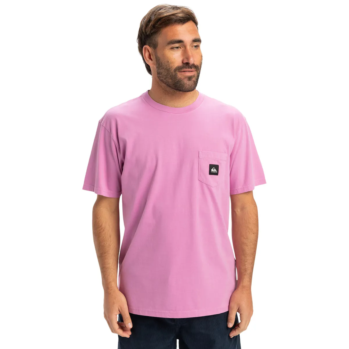 

Мужская футболка Quiksilver Salt Water, фиолетовый