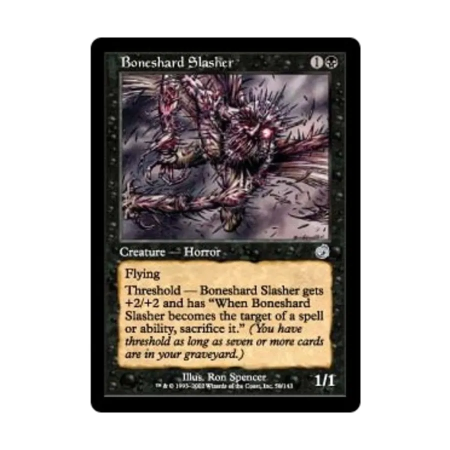 

CCG Слэшер из осколков костей (U), MTG - Torment