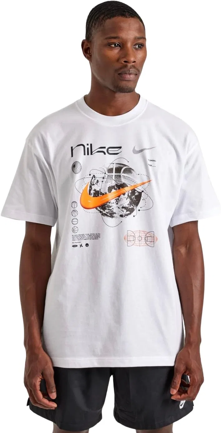 Футболка Nike Max90 Basketball Swoosh, белый