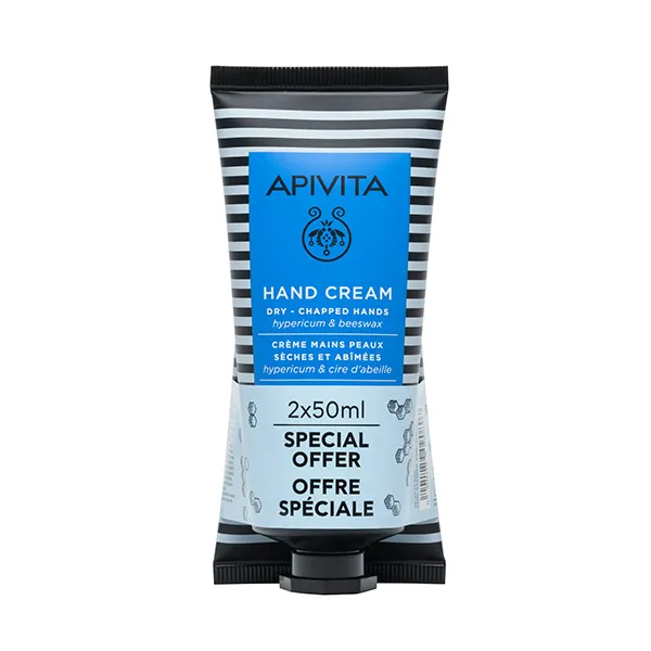 

Крем для сухих и потрескавшихся рук с обогащенной текстурой Duplo Crema Manos Apivita, 2 UD