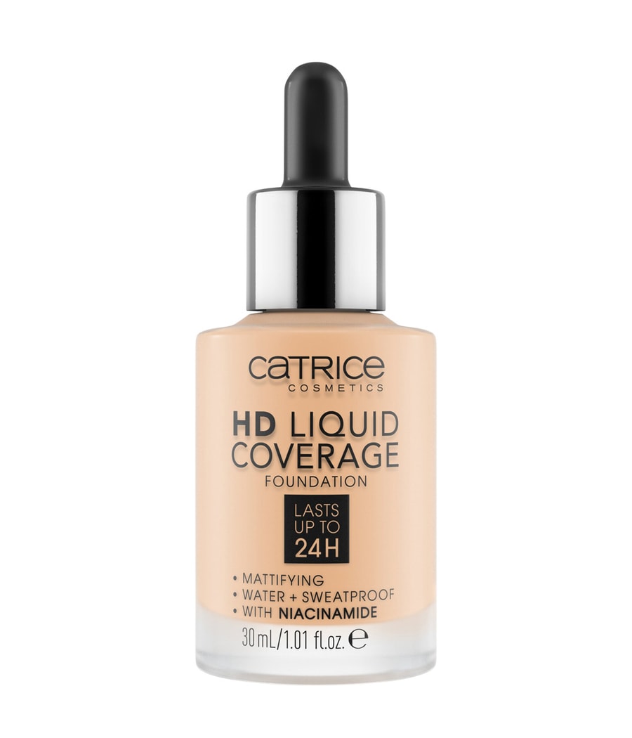 

Жидкая основа CATRICE HD Liquid Coverage, Nr. 005 - Ivory Beige, 30 ml