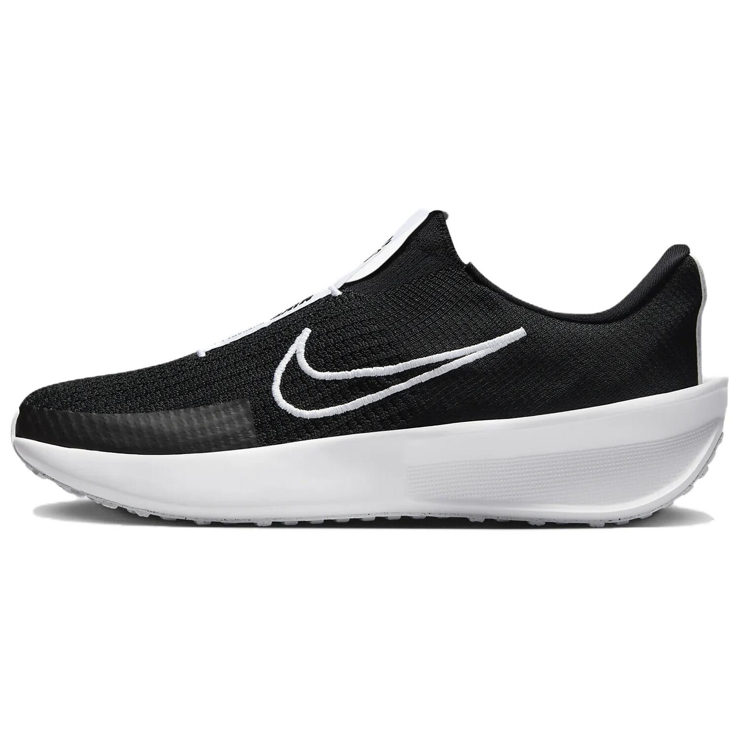 Кроссовки Interact Run для бега мужские с низким верхом, черный/белый Nike
