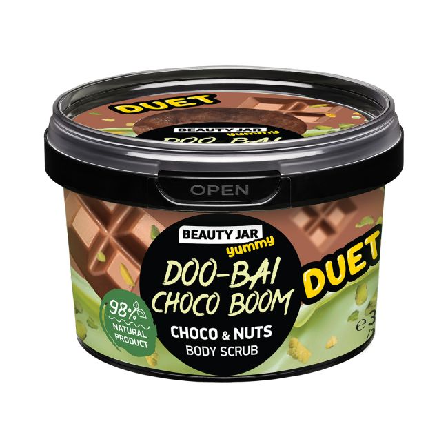 

Вкусный скраб для тела Doo-Bai Choco Boom Beauty Jar, 360 гр