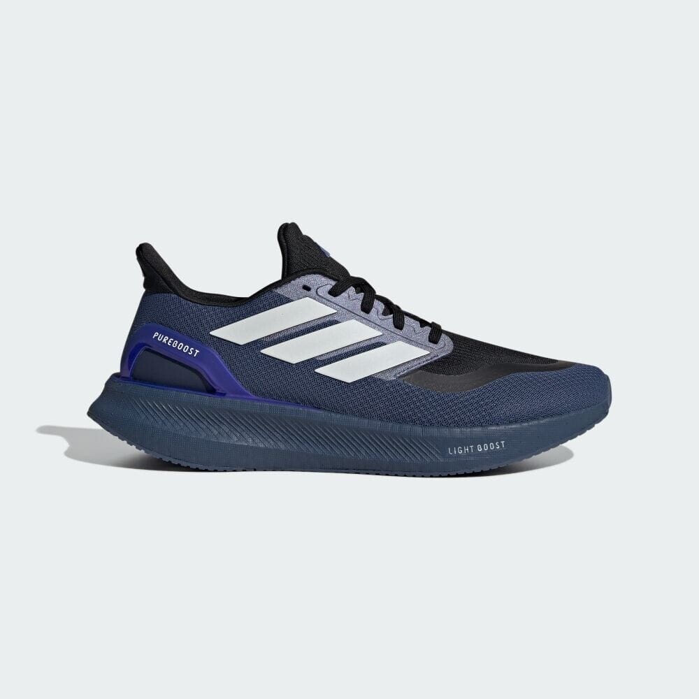 

Кроссовки Adidas PUREBOOST 5 RUNNING, цвет Pre-Rubbed Ink/Zero Metallic/Lucid Blue