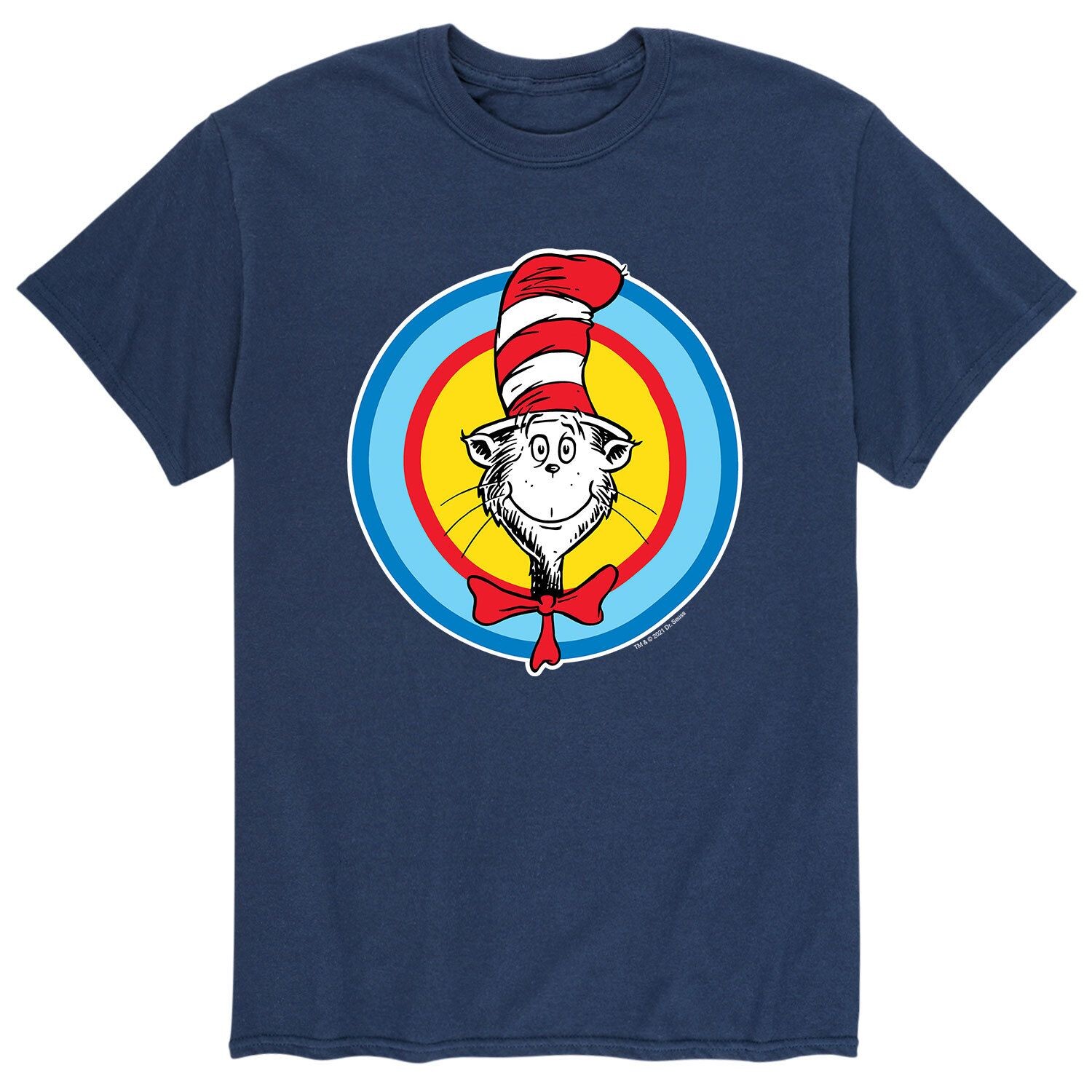

Мужская футболка Dr. Seuss Cat In Hat Licensed Character