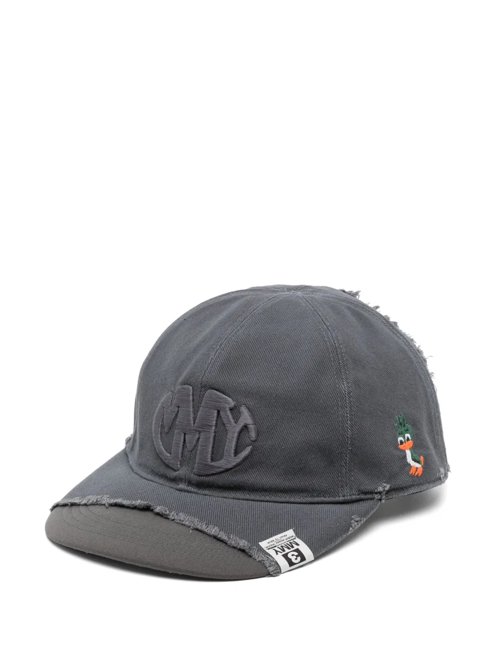 

Кепка с жатым эффектом Maison Mihara Yasuhiro, серый