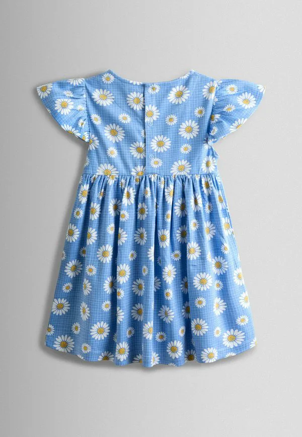 Повседневное платье стандартного кроя Jojo Maman Bébé, Blue — фото 2