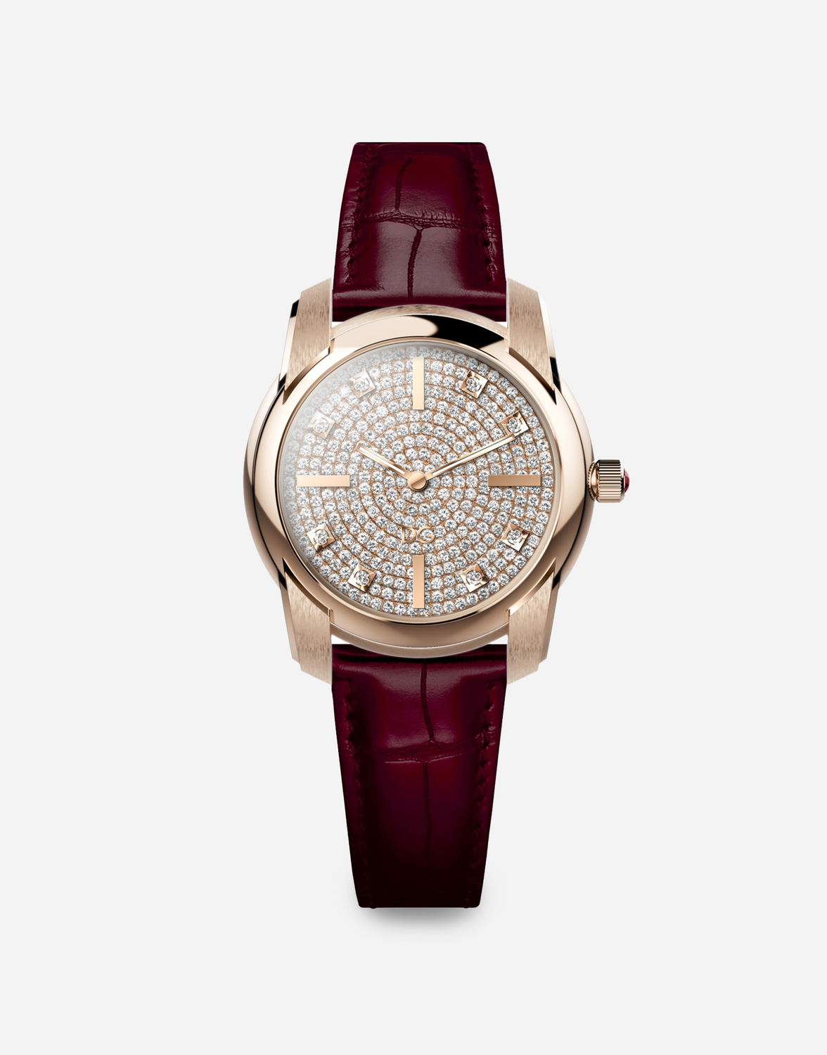 

DOLCE & GABBANA Часы DG7 Pavé из красного золота