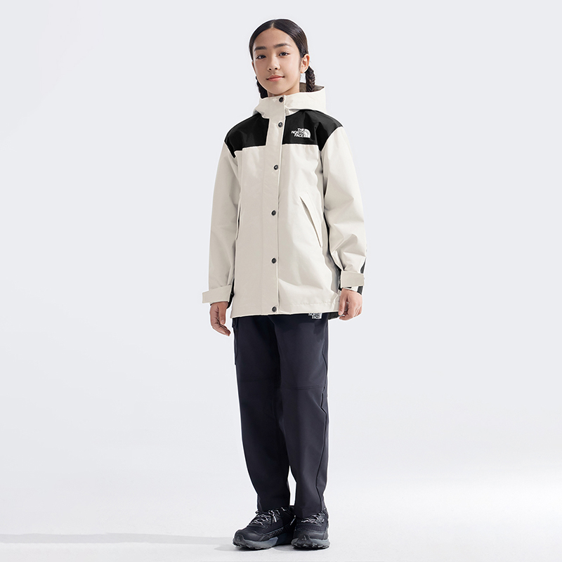THE NORTH FACE Ветровка Dryvent Dune White для детей 3-7 лет — фото 4