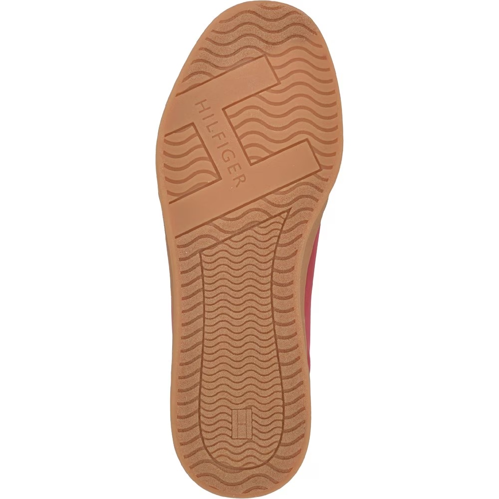 Кроссовки на шнурках Sarhli lace up fashion sneaker Tommy Hilfiger, red/white — фото 4