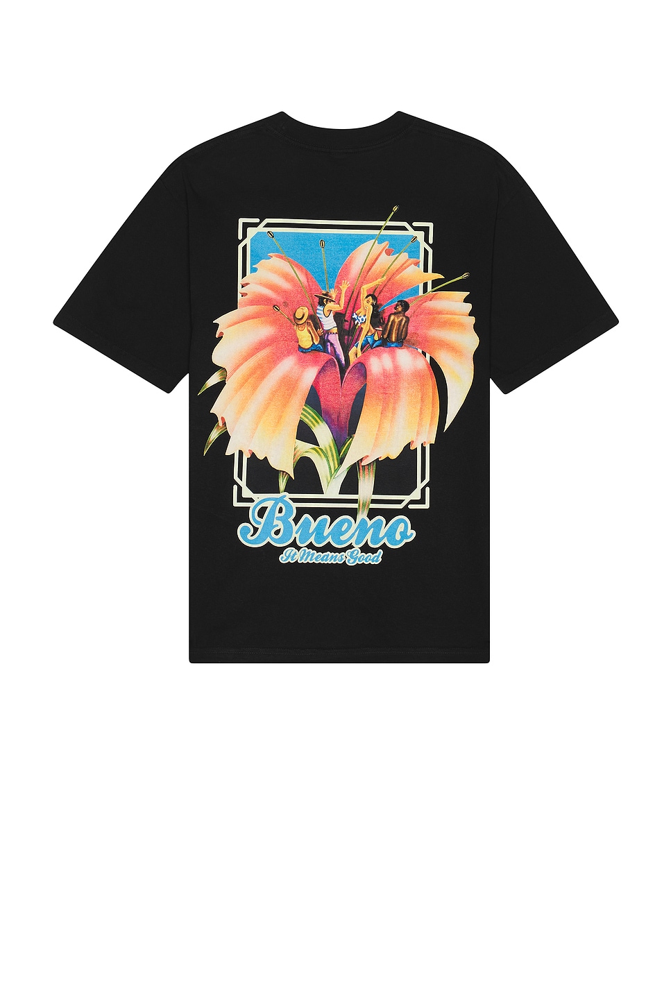 

Футболка Flor de samba Bueno, black