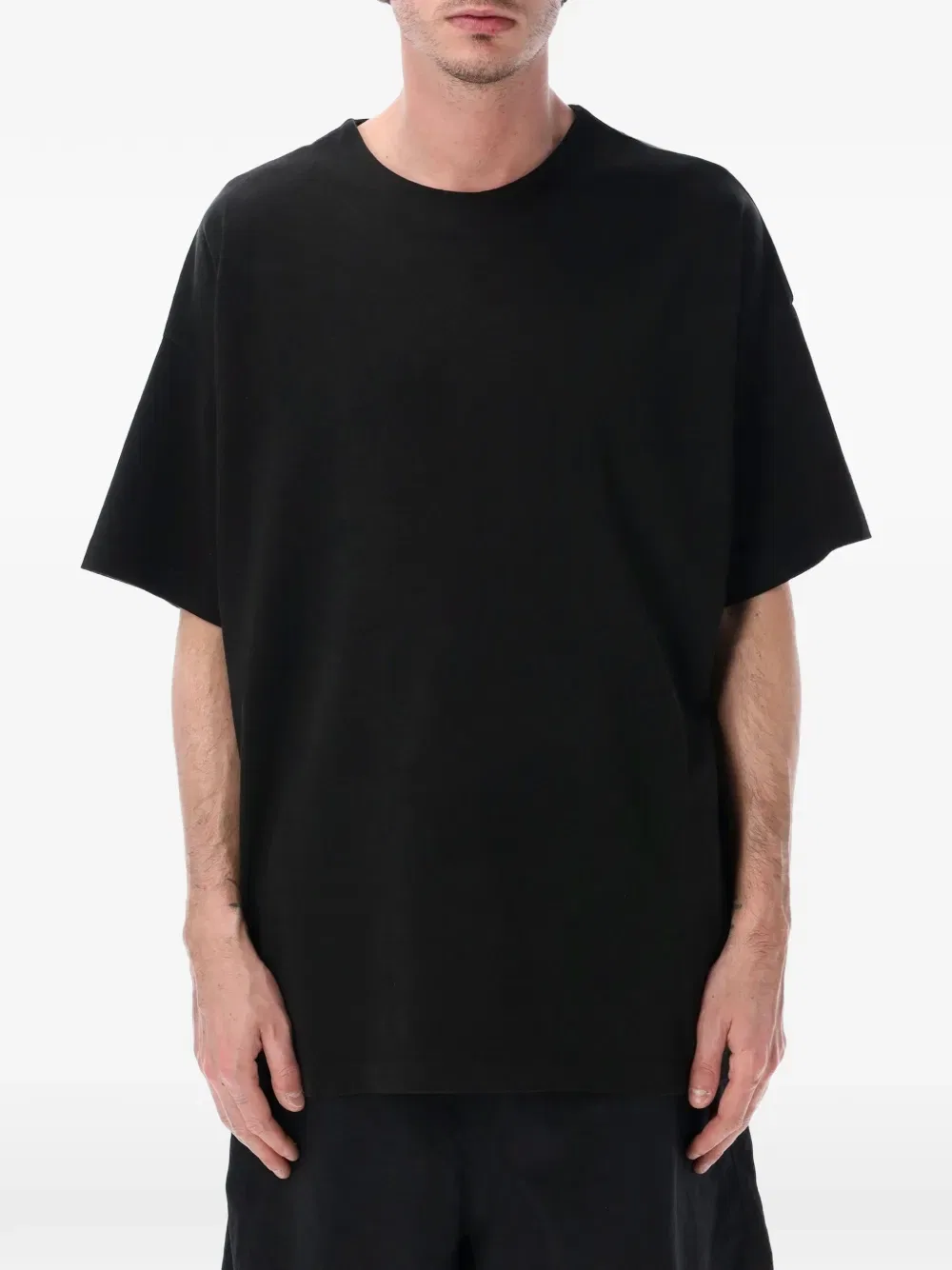 Футболка с чистым воротником Fear Of God, черный