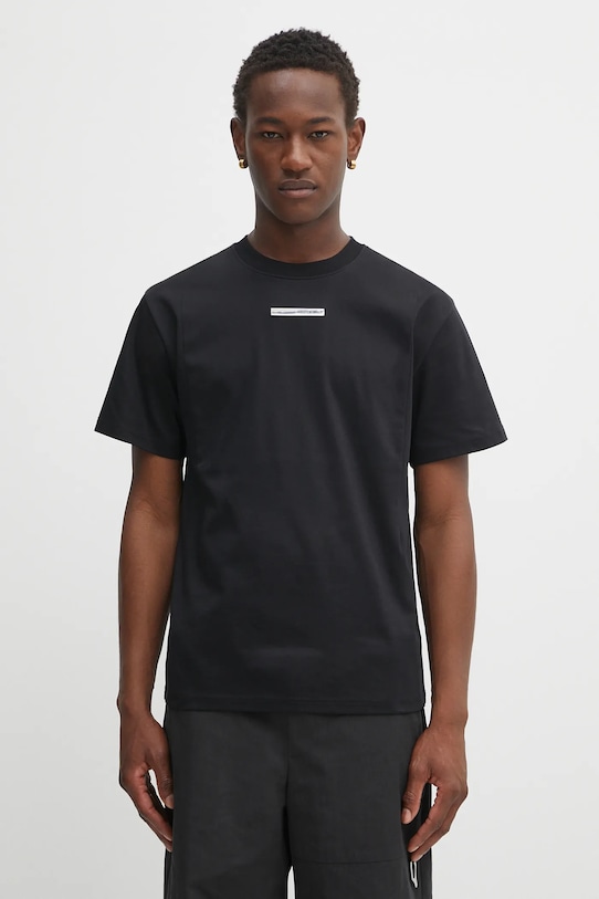 

Хлопковая футболка Heliot Emil, черный