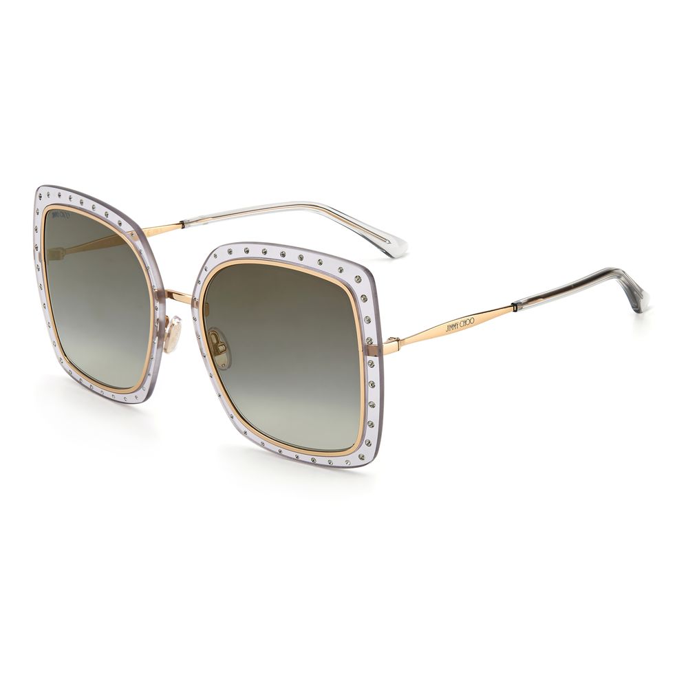 

Солнцезащитные очки из золотистого металла Jimmy Choo Eyewear