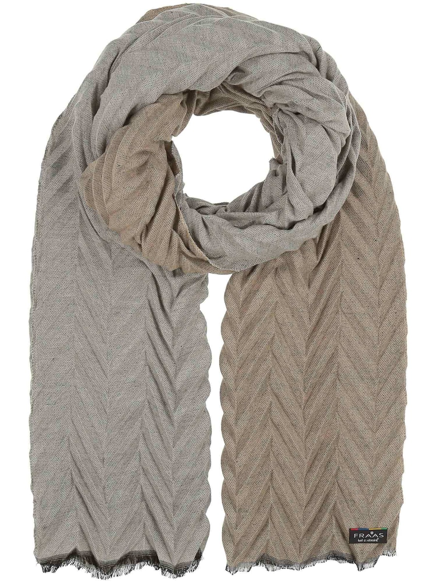 

Большой шарф FRAAS, серый/бежевый