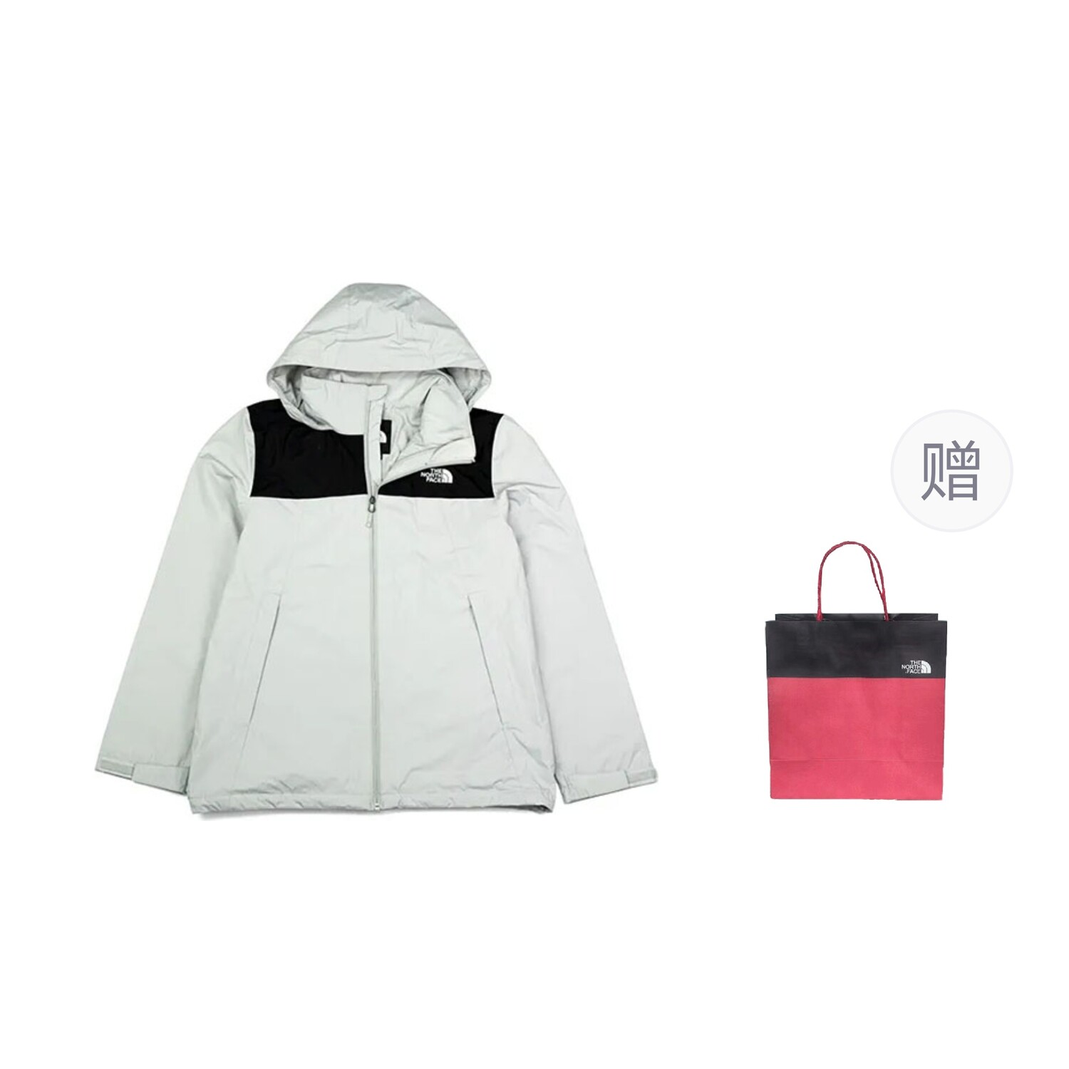 

Ветровка мужская Stardust Grey + подарочный пакет The North Face