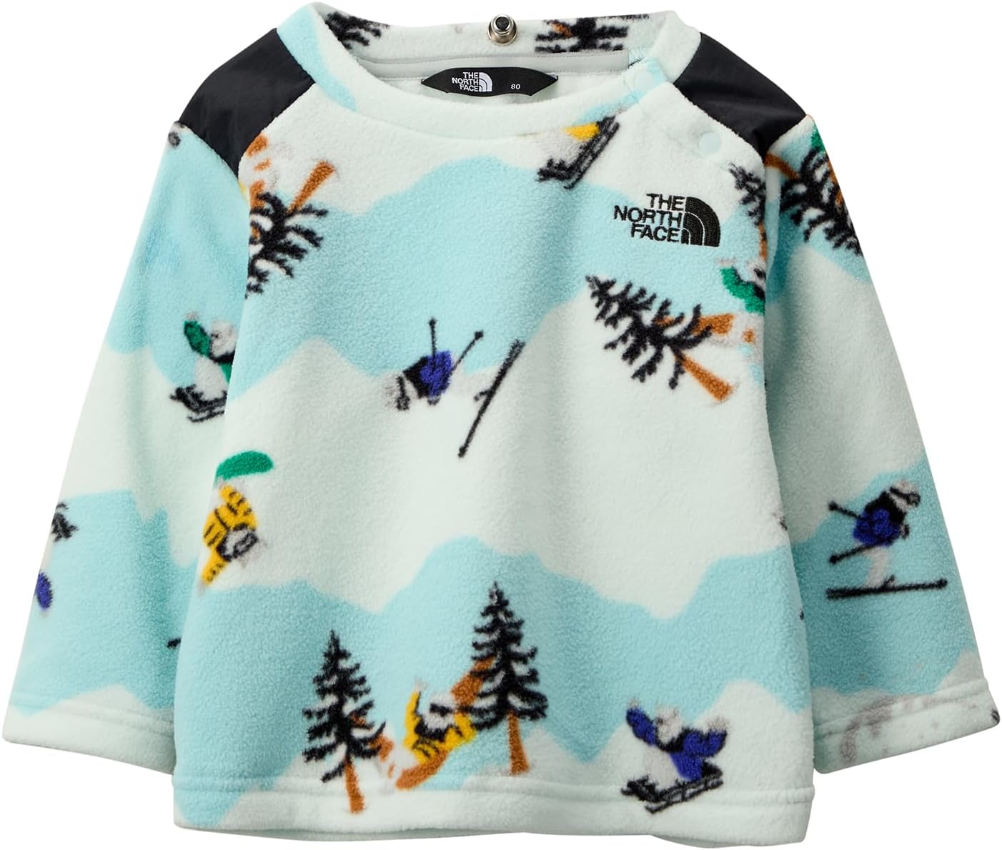 

Детская флисовая толстовка с круглым вырезом THE NORTH FACE Baby Micro Fleece (унисекс), синий