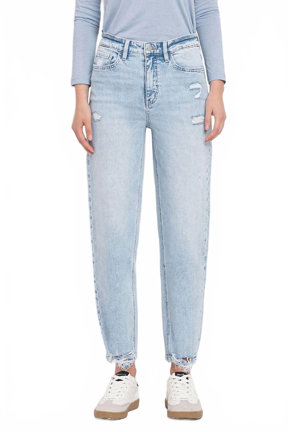 

Сверхвысокие джинсы-бочонок в цвете Sweet Nothing FLYING MONKEY, Sweet Nothing