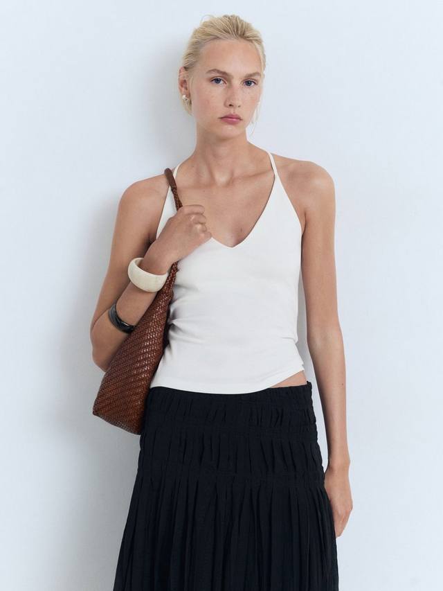 

Бюстгальтер Bali с тонкими бретелями Mango, White