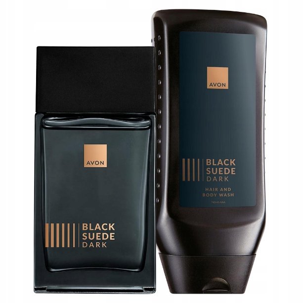 

AVON BLACK SUEDE DARK SET Мужская туалетная вода 100 мл + гель для душа