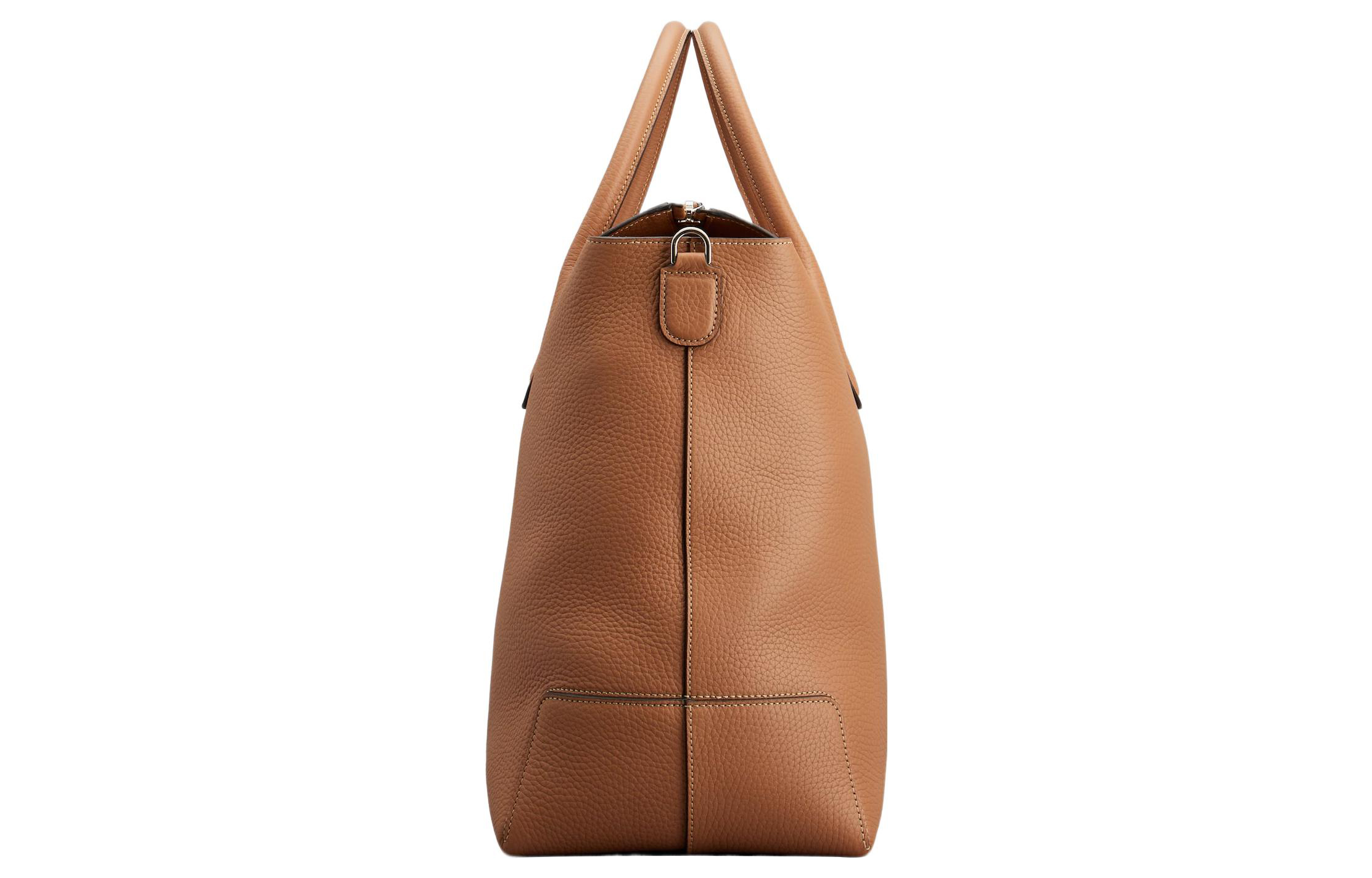 DI Кожаная плечевая сумка через плечо большая мужская коричневая TOD'S — фото 3