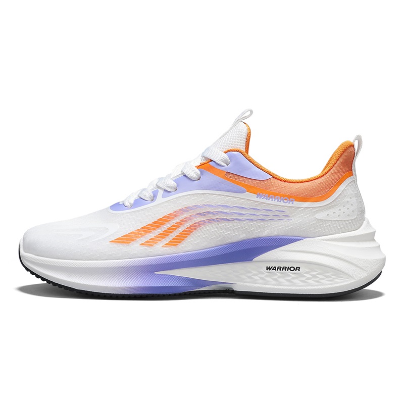

Кроссовки мужские с низким верхом WARRIOR, White Orange Purple