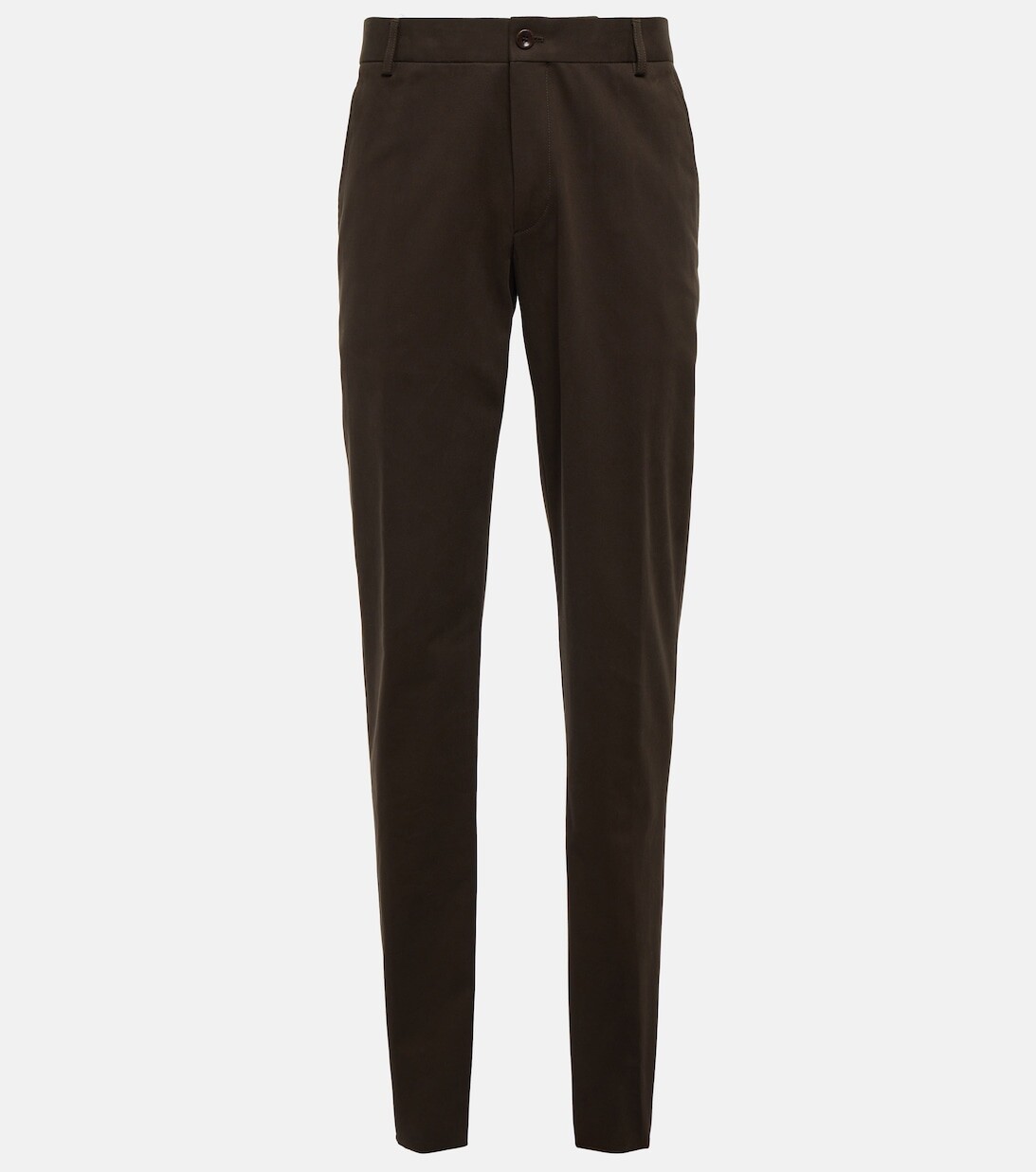 

Хлопковые брюки чинос Loro Piana, коричневый