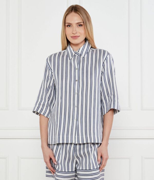 

Рубашка Манна Relaxed fit Marella Sport, синий
