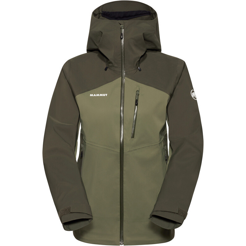 

Женская куртка с капюшоном Alto Guide HS Mammut, оливковый