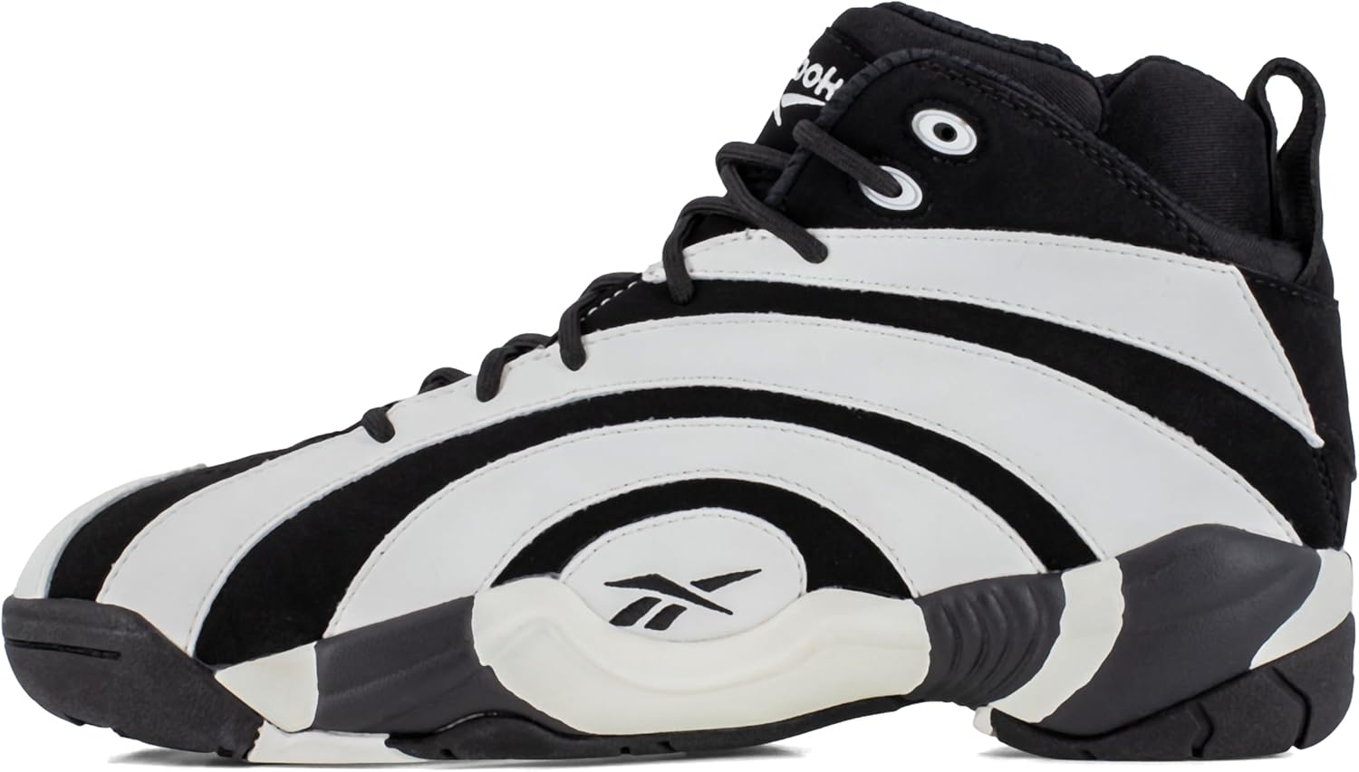 Мужские кроссовки Reebok Shaqnosis, белый/черный — фото 2