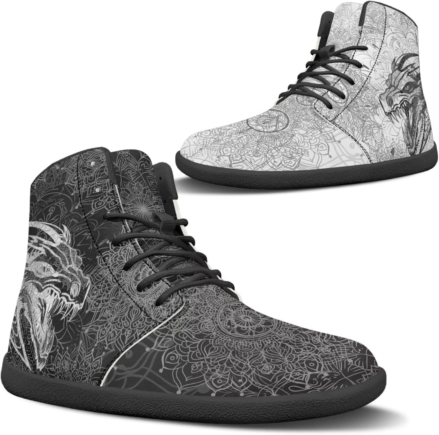 

Кроссовки Binienty Barefoot Minimalist для мужчин и женщин с широким носком, кросс-тренер, без подъема, на шнуровке, белый