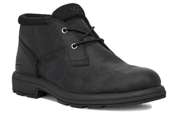 Ботинки мужские Ugg Marten на шнуровке, черный — фото 3