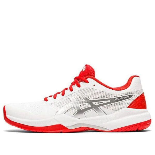 Кроссовки Gel Game 7 красные Asics, белый