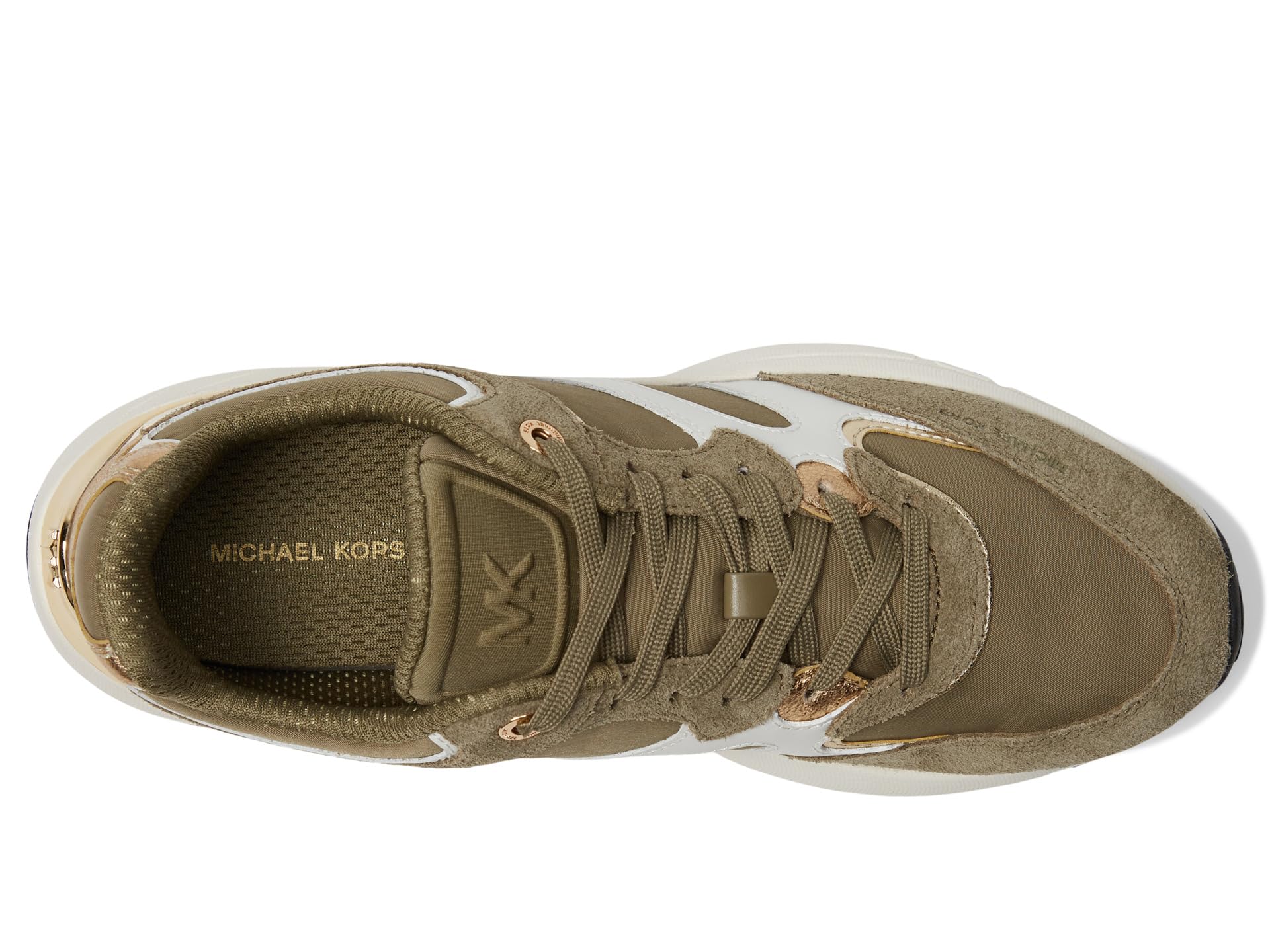 Кроссовки MICHAEL Michael Kors Riley Trainer, цвет Safari Green — фото 2