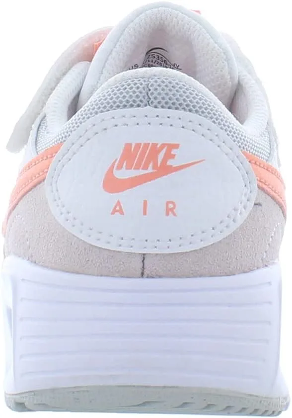 Детские гимнастические кроссовки Nike Air Max SC, белый/черный — фото 4