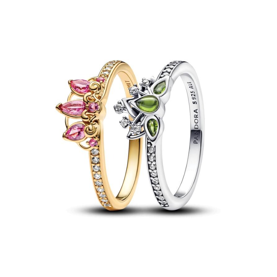 

Подарочный набор Pandora Modern Disney Princesses Ring Set, покрытие - золото