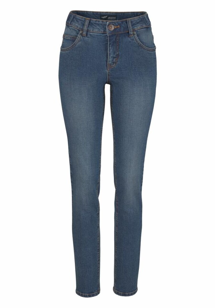 

Джинсы скинни ARIZONA Skinny Jeans, синий деним