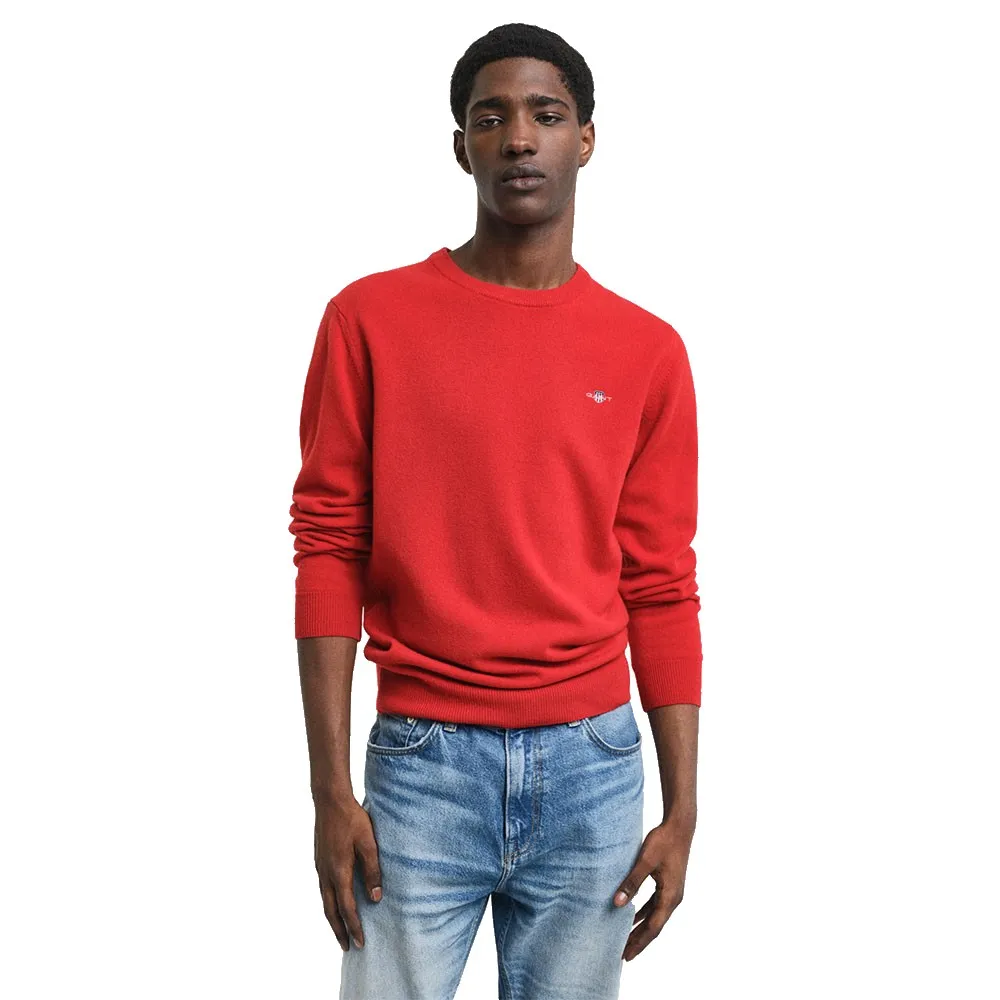 

Свитер Gant Superfine Lambswool, красный