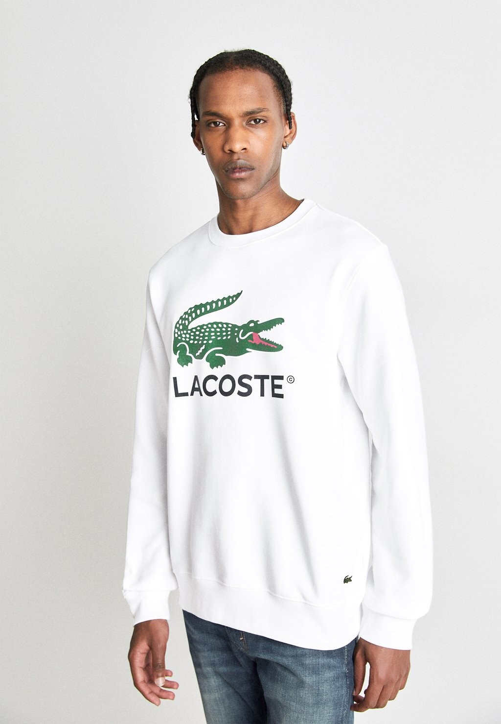 

Толстовка Lacoste UNISEX, цвет White, Белый;серый, Толстовка Lacoste UNISEX, цвет White