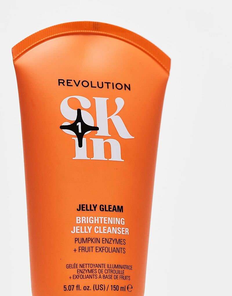Гель для умывания Revolution Skincare — Skin Jelly Gleam Натуральное фруктовое очищающее желе с AHA-кислотами, 150 мл — фото 4