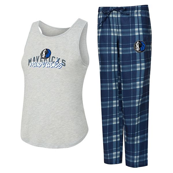

Женский комплект из топа и брюк concepts sport navy/heather gray dallas mavericks regulate Unbranded