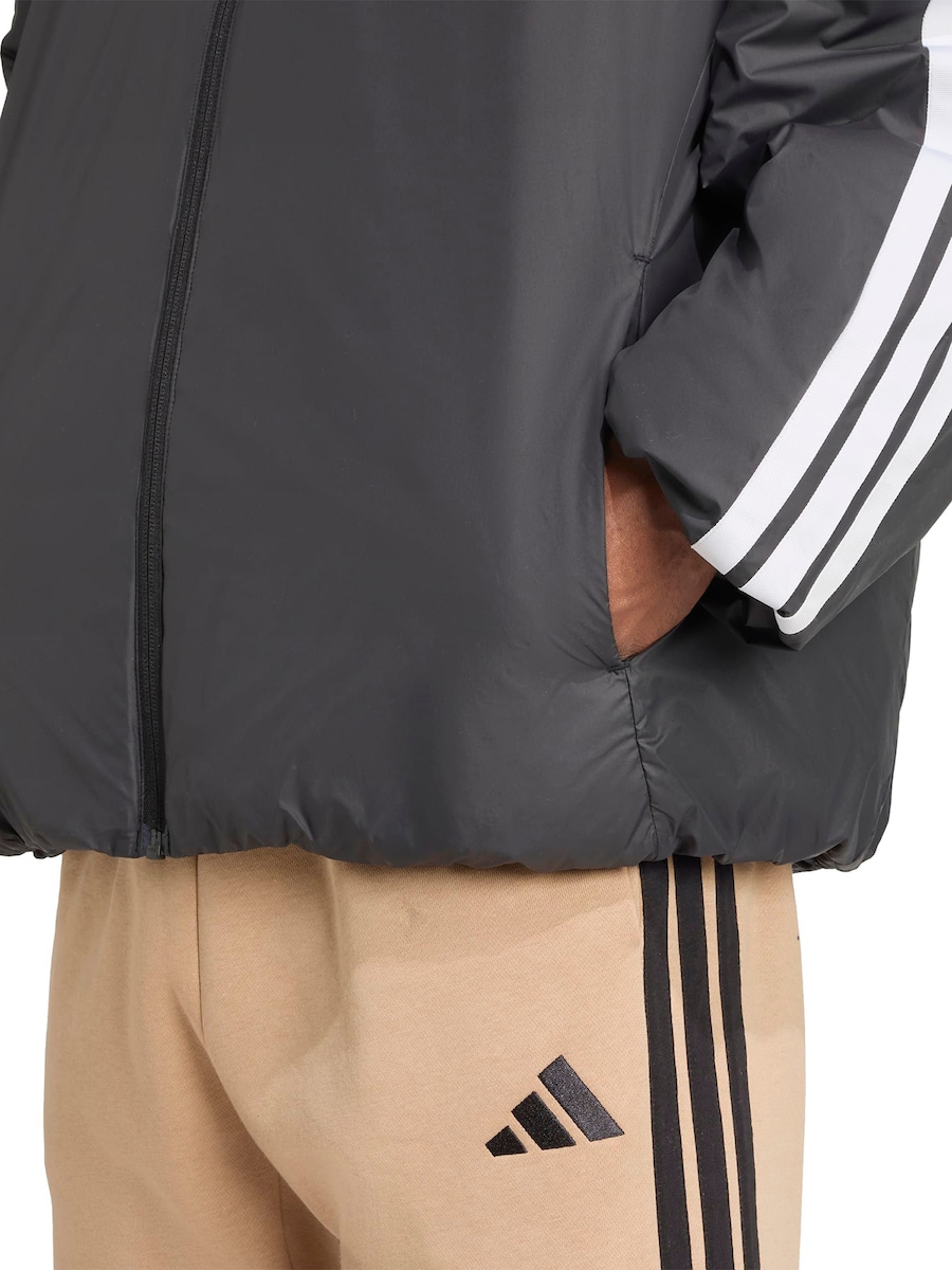 Спортивная куртка ADIDAS SPORTSWEAR ESS, черный — фото 4