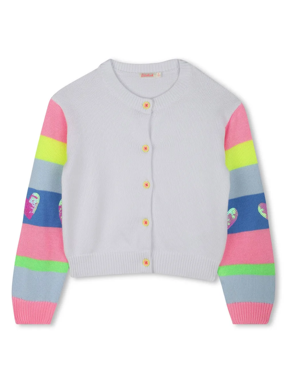 

Кардиган с полосками Billieblush, белый
