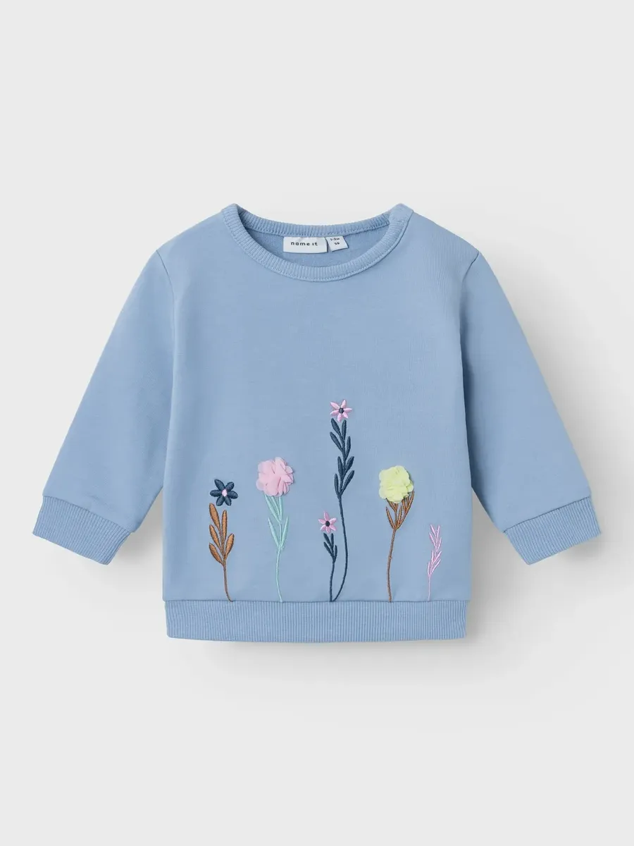 

Толстовка Name It "NBFKAMINE LS SWEAT UNB", цвет Endless Sky