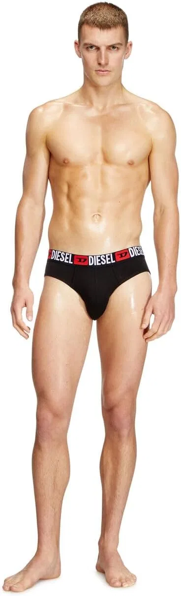 Боксеры 3 шт., Diesel, Black/Grey — фото 4