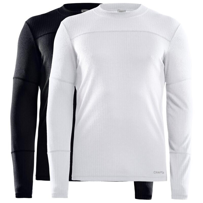 

Терморубашка Craft Core 2-PACK BASELAYER TOP мужская черная/белая